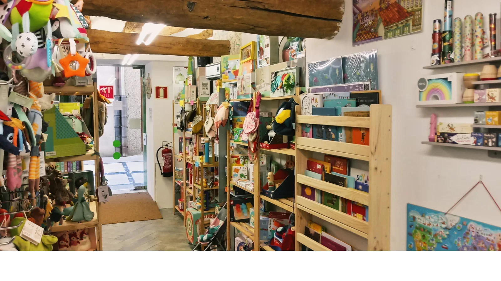 Gran variedad de juguetes educativos