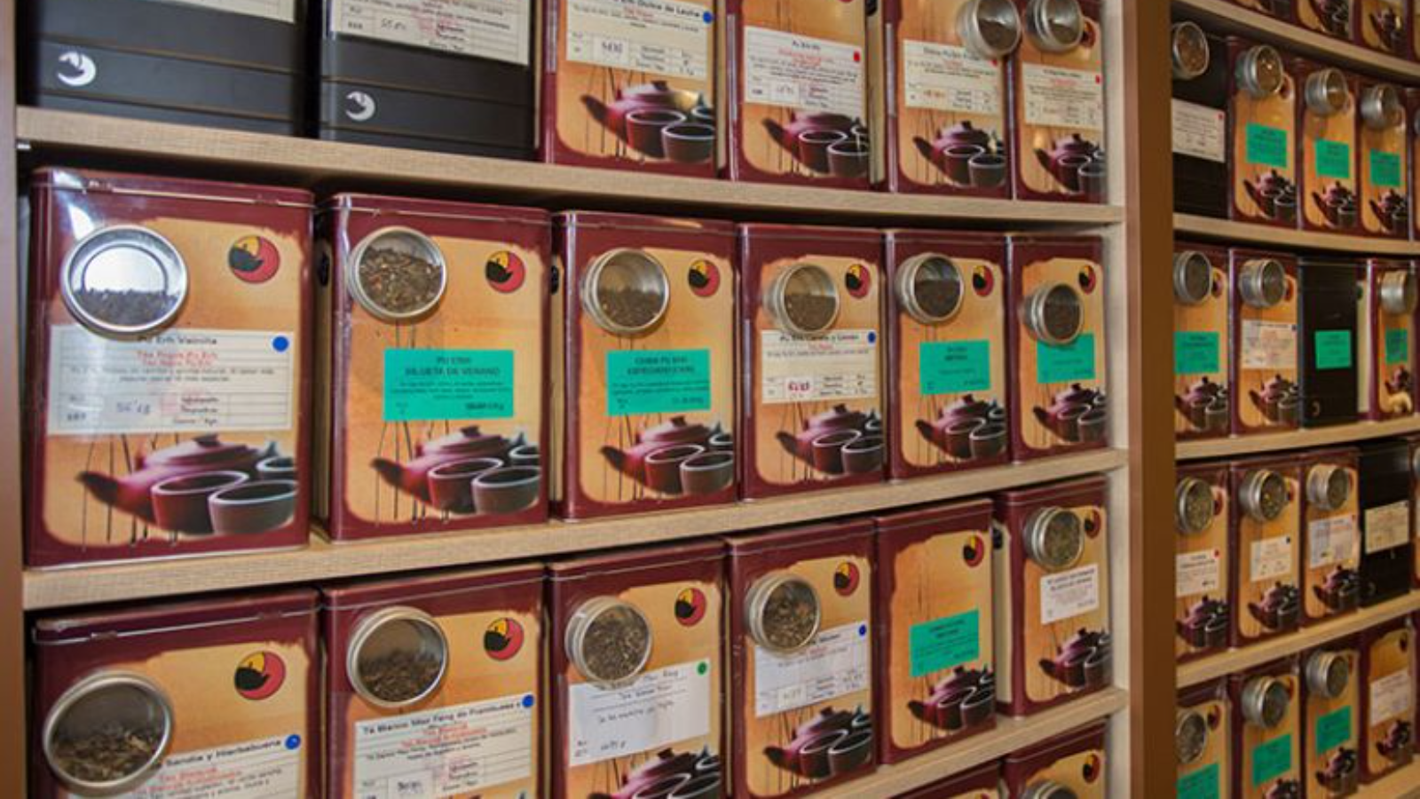 Variedad de Té e Infusiones