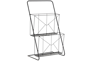 REVISTERO METAL NEGRO