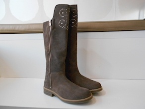 BOTA SERRAJE ELI VELOUR CAFE