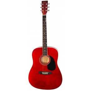 Guitarra acústica Daytona A411 rojo brillo