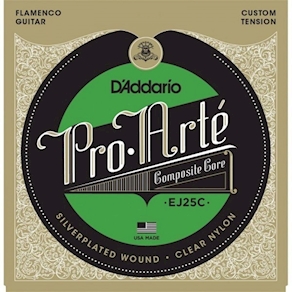 JUEGO DE CUERDAS PARA GUITARRA CLÁSICA FLAMENCA D´ADDARIO EJ25C