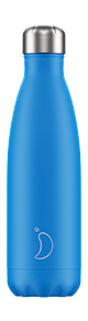 Chilly's Azul Neón Botella Termo 500ml.