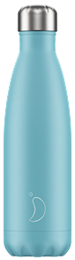 Chilly's Azul Pastel Botella Termo 500ml.