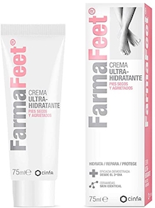 Farmafeet Crema Ultra-Hidratante Pies Secos y Agrietados, 75ml