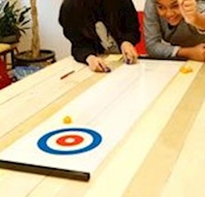 PISTA DE CURLING DE MESA
