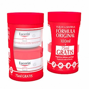Eucerin pH5 Crema 100ml + Regalo 75ml