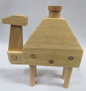 PUZZLE DROMEDARIO MADERA