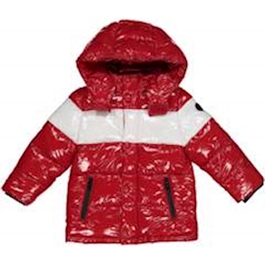 CHAQUETA DE NYLON BRILLANTE