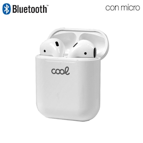 Auriculares Stereo Bluetooth Dual Pod COOL AIR V2 - blanco