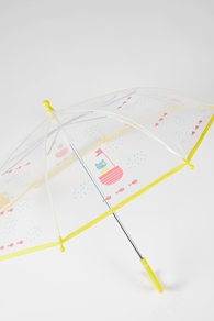 Paraguas infantil transparente