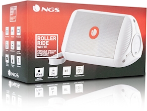 ALTAVOZ BLUETOOTH NGS ROLLER RIDE 10W 1.0 blanco