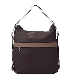 Bolso-mochila grande KCB Lapel Marron