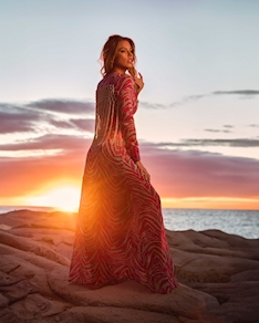 VESTIDO JOSHUA CAMALEONICA