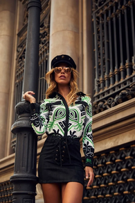 AMETRIO BLUSA CAMALEONICA