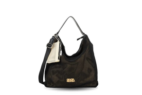 BANDOLERA DEVOTA & LOMBA NET NEGRO